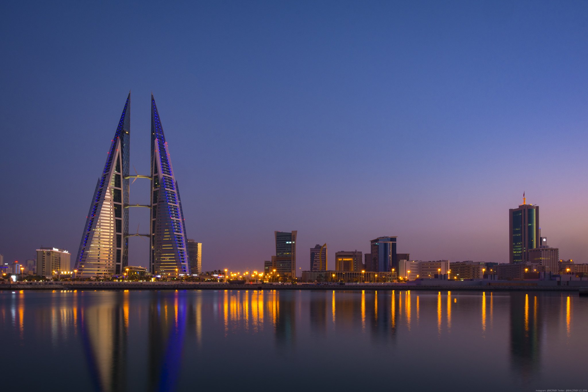 Manama, Bahrain skyline